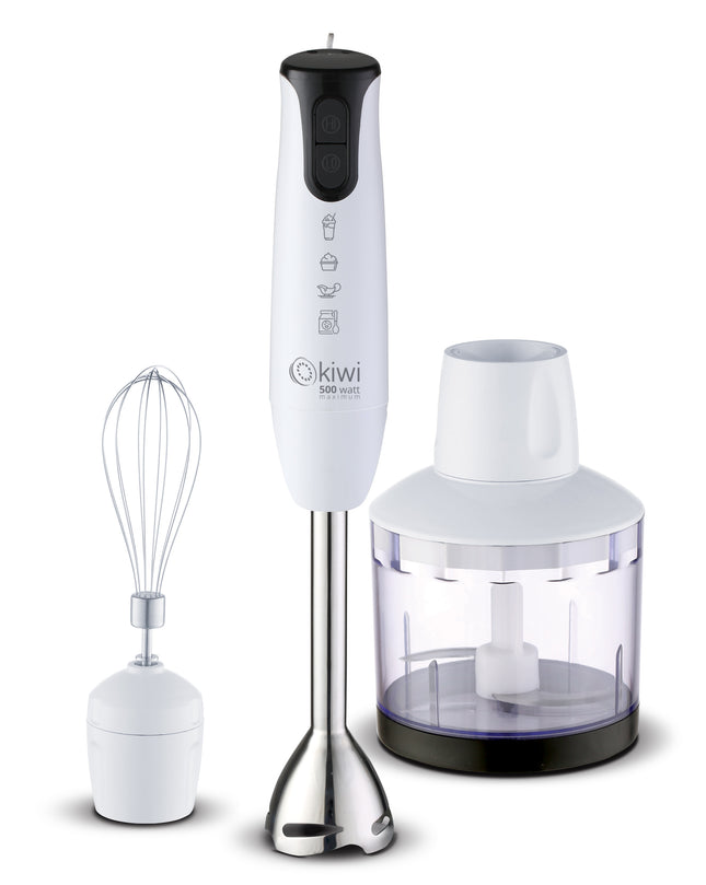 Kiwi Hand Blender Set | 500W | 2 Speeds