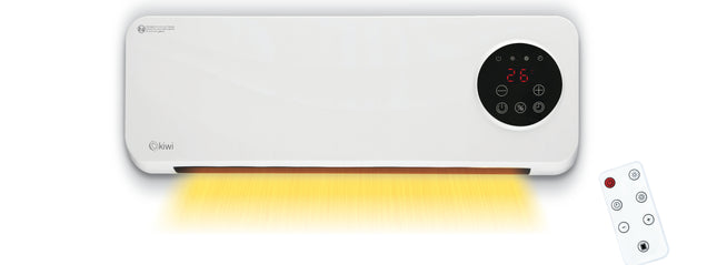 Kiwi Bathroom Heater | 1000W - 2000W | Remote Control | LED Display