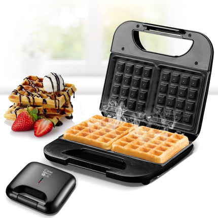 KIWI Waffle Maker & Grill | Non - Stick | Thermo Controlled