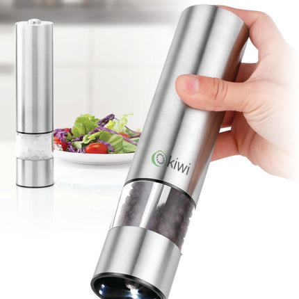 Kiwi Electric Pepper Mill | High-quality precision ceramic grinder