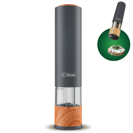 Kiwi Automatic Spice Mill | Adjustable ceramic grinder (fine to coarse)