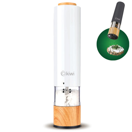 Kiwi Automatic Spice Mill | Adjustable ceramic grinder (fine to coarse)