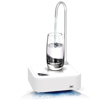 Kiwi Stand Water Pump | Fits 5.5cm diameter demijohns and bottles | USB charging cable included