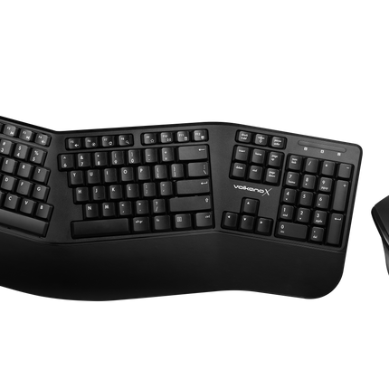 VolkanoX Ergo Series Egonomical Mouse and Keyboard Combo