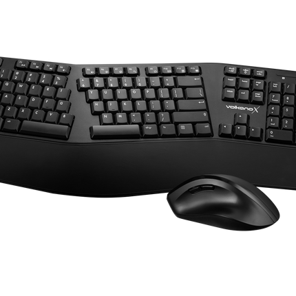 VolkanoX Ergo Series Egonomical Mouse and Keyboard Combo