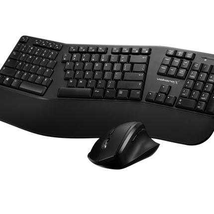 VolkanoX Ergo Series Egonomical Mouse and Keyboard Combo