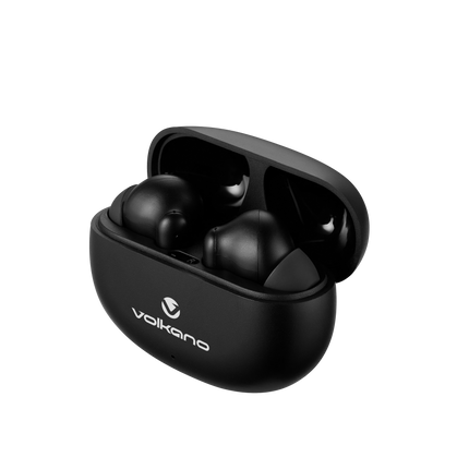 Volkano Willow ENC TWS Earphone with Hall switch - Black