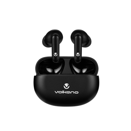 Volkano Willow ENC TWS Earphone with Hall switch - Black