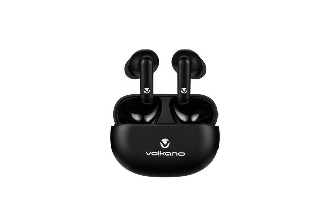 Volkano Willow ENC TWS Earphone with Hall switch - Black