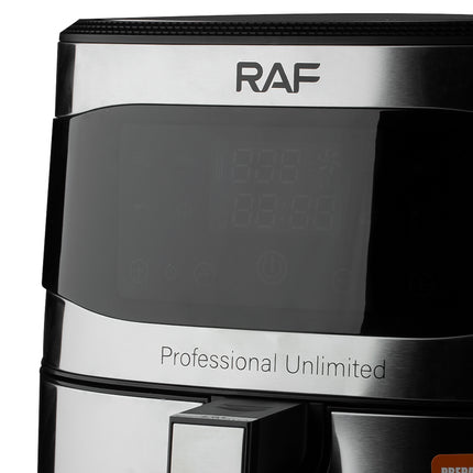 RAF Air Fryer | 8L Capacity | 1800W | Adjustable Temperature | Easy To Clean