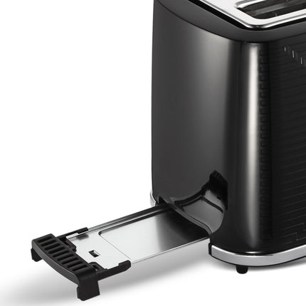 RAF 2 Slice Toaster | 750-900W | Fast and Time Saving | Easy To Clean | Card Slot Design