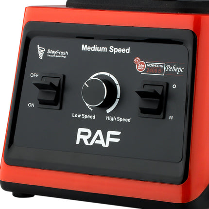 RAF 2-IN-1 Electric Blender | 800W | 3L Capacity | Fast Start | Strong Power | 8 Blades | Easy To Clean