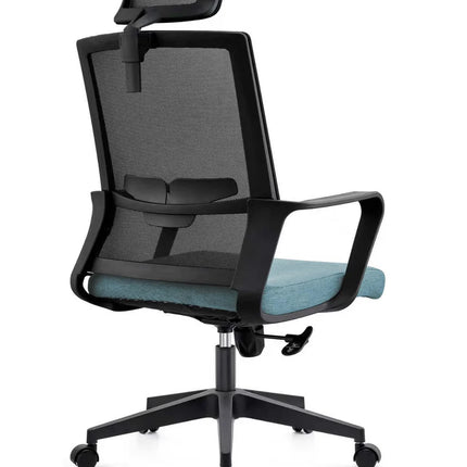 Full Mesh High Back Office Chair – Black & Blue