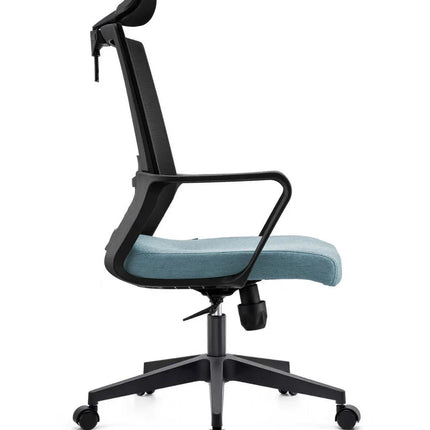 Full Mesh High Back Office Chair – Black & Blue