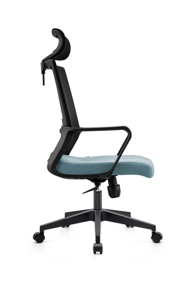 Full Mesh High Back Office Chair – Black & Blue