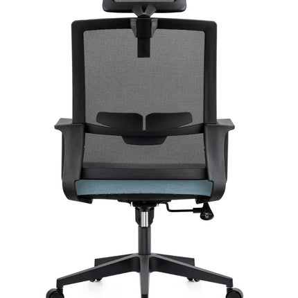 Full Mesh High Back Office Chair – Black & Blue