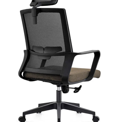 Full Mesh High Back Office Chair – Black & Brown