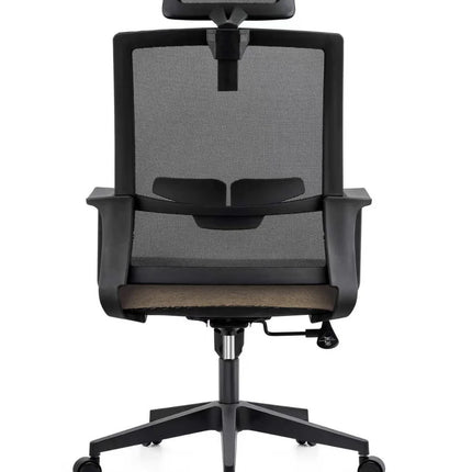 Full Mesh High Back Office Chair – Black & Brown