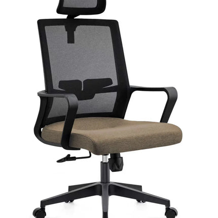 Full Mesh High Back Office Chair – Black & Brown