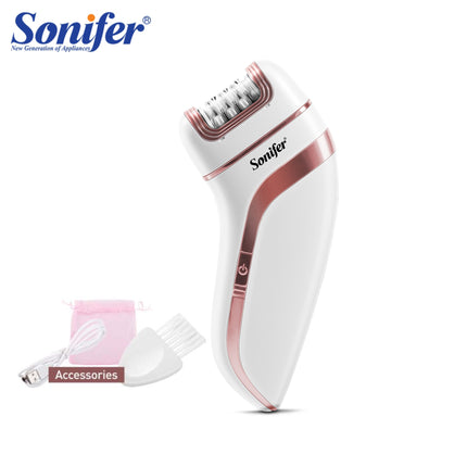 Sonifer 3-in-1 Hair Lady Epilator | USB Charging | Replaceable Heads