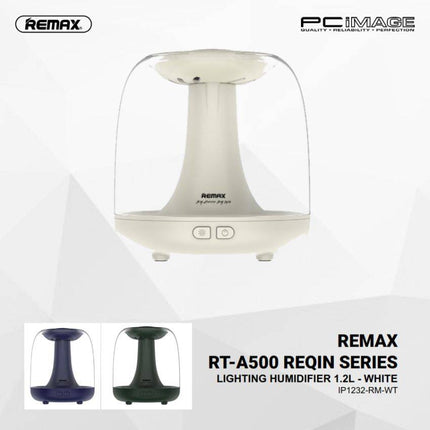 REMAX Regin Series Humidifier RT-A500PRO with High-Speed Brushless Motor, Smart Chip, LED Light