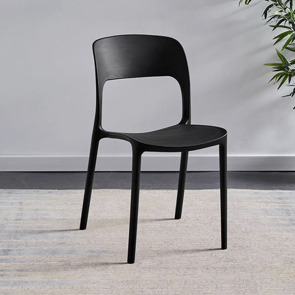 Modern Open-Back Stackable Chair