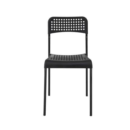 Economical Stackable Plastic & Metal Dining Chair – For Indoor/Outdoor Use