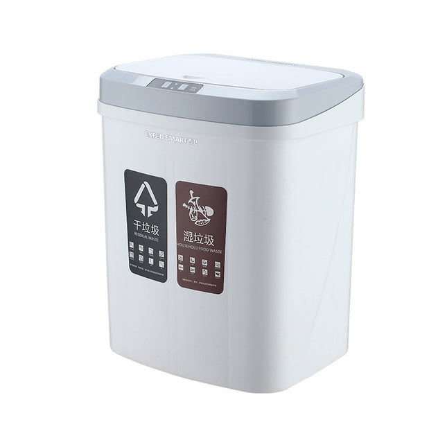 Dry and Wet Area Separation Intelligent Sensor Trash Bin