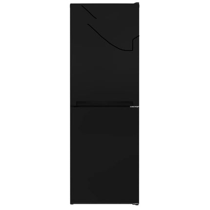 RICHOME - COMBI FRIDGE FREEZER - BLACK