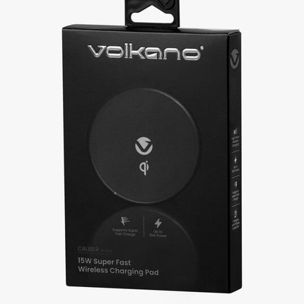 Volkano Caliber Series 15W Super Fast Wireless Charging Pad