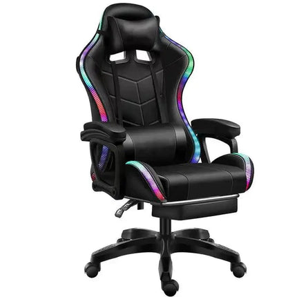 Earthquake Gaming Chairs with RGB ,Footrest and Bluetooth Speakers