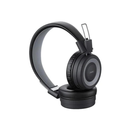 Remax RB-725HB Card Wireless Headphone, Black, 7-Hour Talk Time, 60-Hour Standby, Stylish Design with TF Music Playback and Clear Sound Quality