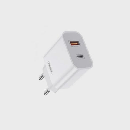 REMAX Dual USB Port Charger, 20W Output