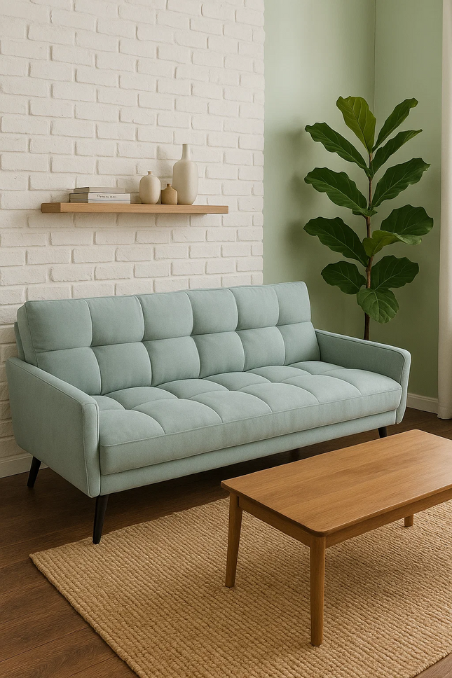 Elegant Foldable Multi Functional Sofa Bed for Home/Living Room/Office 2m Length