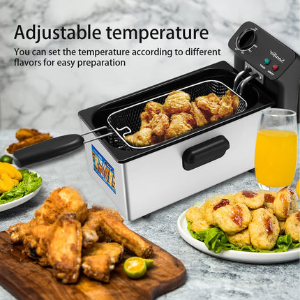Sonifer Deep Fryer  | 2000w |  3L |  Temperature Control | Dry heating protection function