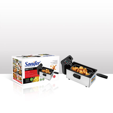 Sonifer Deep Fryer  | 2000w |  3L |  Temperature Control | Dry heating protection function
