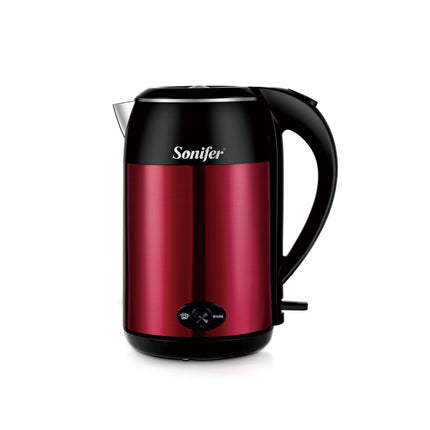 Sonifer Electric Kettle| Stainless Steel | 1800w | Keep Warm | 1.8L Capacity | 360 Degree Rotational Base