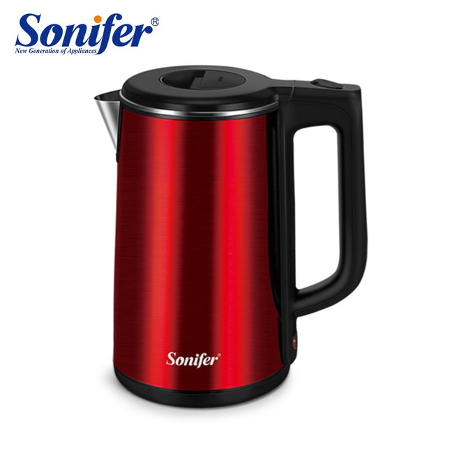 Sonifer Electric Kettle | 1500W | 1.8L Capacity | Boil-Dry Protection | Indicator Light | Auto Shut-Off