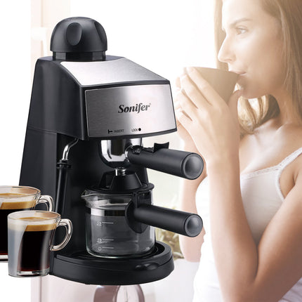Sonifer Coffee Maker | 240ml Capacity | 800W | stainless steel filter