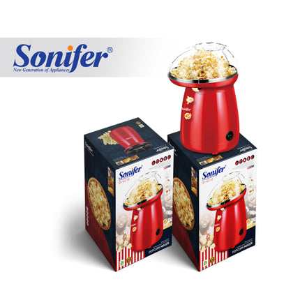 Sonifer Popcorn Maker | Oil-Free | Simple Operation