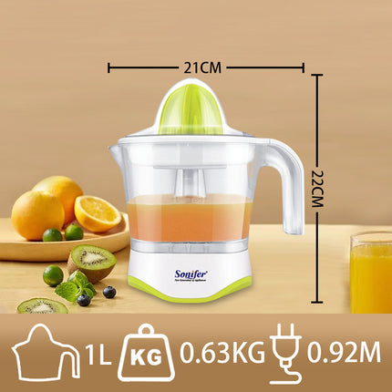 Sonifer Citrus Juicer | High Quality | 1.0L Capacity | Super low noise | Transparent jar | Detachable parts for easy cleaning