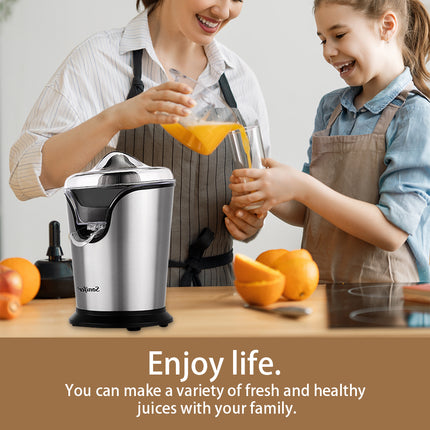 Sonifer Electric Citrus Juicer | Noiseless Extraction | Anti-Drip Plastic