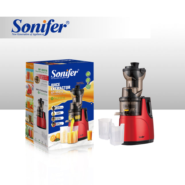 Sonifer Juice Extractor | High Quality | Slag-juice Separation | Water free | 80mm Large Caliber | Easy to clean