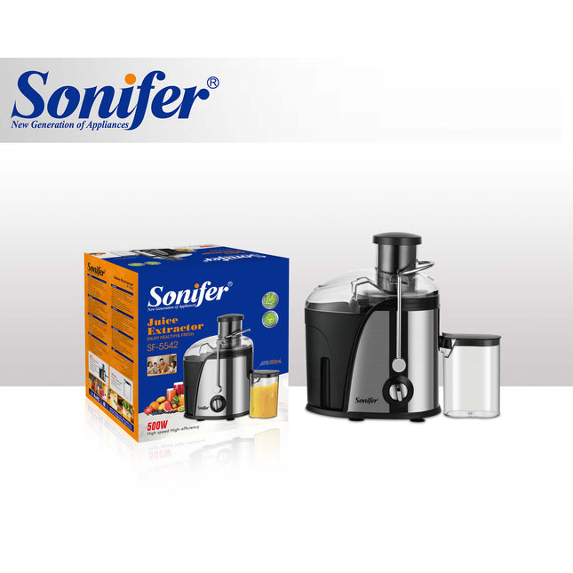 Sonifer Juice Extractor | 500W | Large Capacity | Speed Adjustment