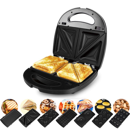 Sonifer 7-in-1 Sandwich Maker | Non-Stick | Light Indicator | Overheat Protection