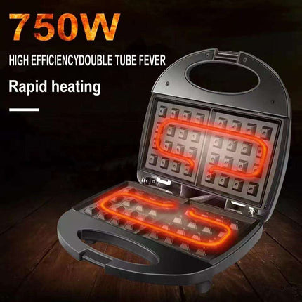 Sonifer 7-in-1 Sandwich Maker | Non-Stick | Light Indicator | Overheat Protection