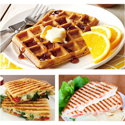 Sonifer 2-in-1 Grill &  Waffle Maker | Non-Stick Coating | 1200W | Easy  to Clean