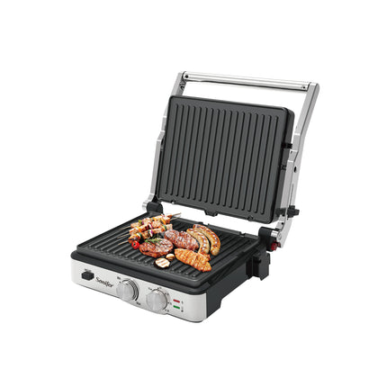 Sonifer Electric Grill | 2000W | 180 Degree Open | Overheat Safety Protection | Timer Control