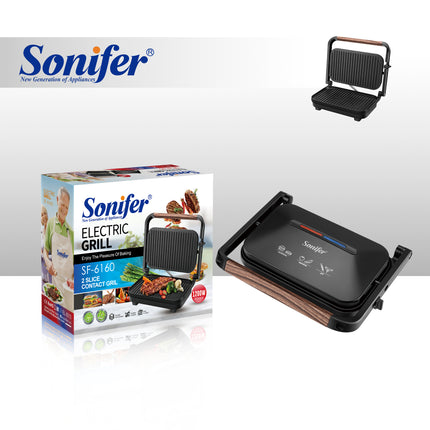 Sonifer Electric Grill | Non-stick Coating | Overheat Protection | 1200W