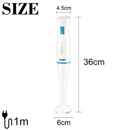 Sonifer Hand Blender | Stainless Steel Blade | Detachable Plastic Foot